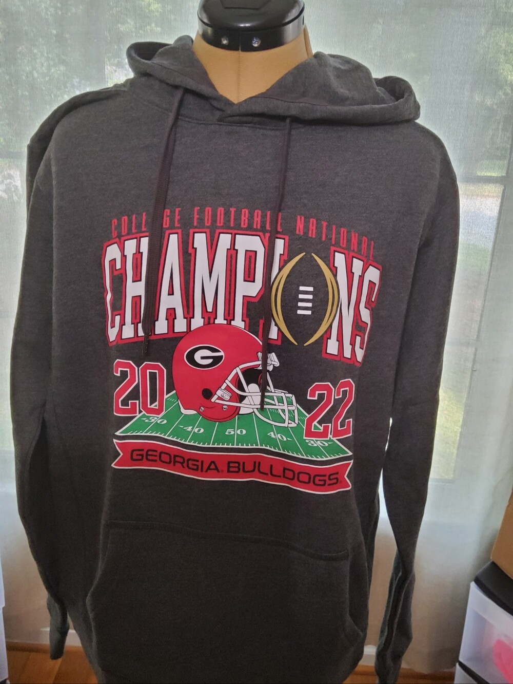 NEW League Collegiate Wear Georgia Bulldogs 2022 National Champions Hoodie
